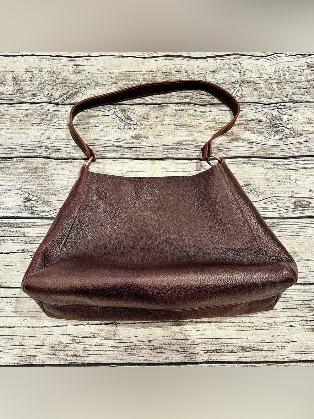 Portland Leather Goods Large Triangle Coldbrew Shoulder Bag